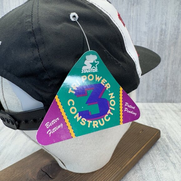 Vintage 90s Houston Rockets Snapback Hat 1995 NBA World Champions Starter NWT - Picture 5 of 9